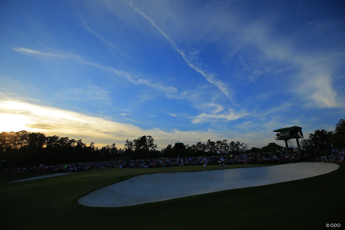 2019年 マスターズ 初日 18番