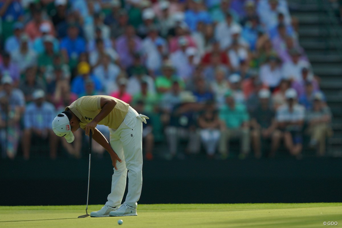 2019年 マスターズ 初日 小平智