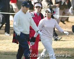 2005年 HITACHI 3TOURS CHAMPIONSHIP 2005 IMPACT！ 初日 横田真一 宮里藍