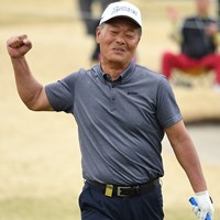 伊藤正己が「63」のエージシュートを記録した（写真提供：日本プロゴルフ協会） 2019年 ノジマチャンピオンカップ 箱根シニアプロゴルフトーナメント 初日 伊藤正己