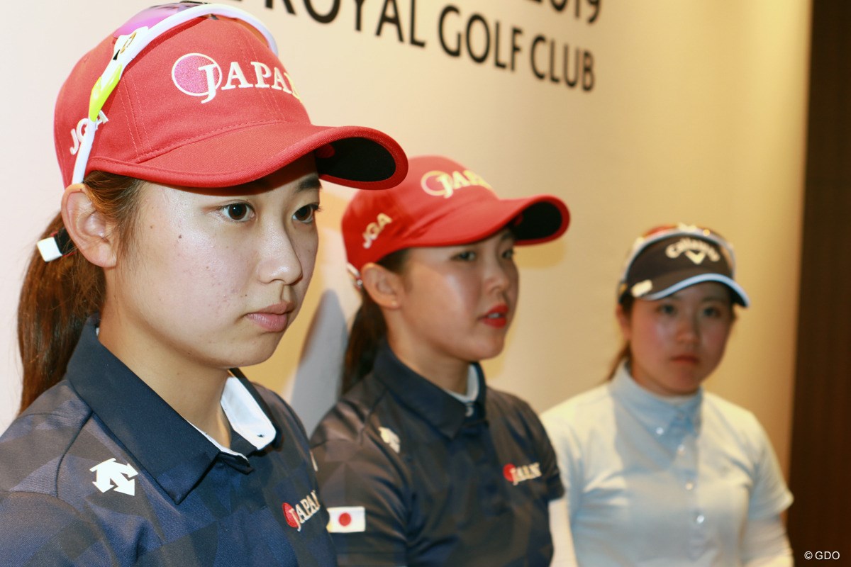 2019年 アジアパシフィック女子アマチュア選手権 事前 安田祐香
