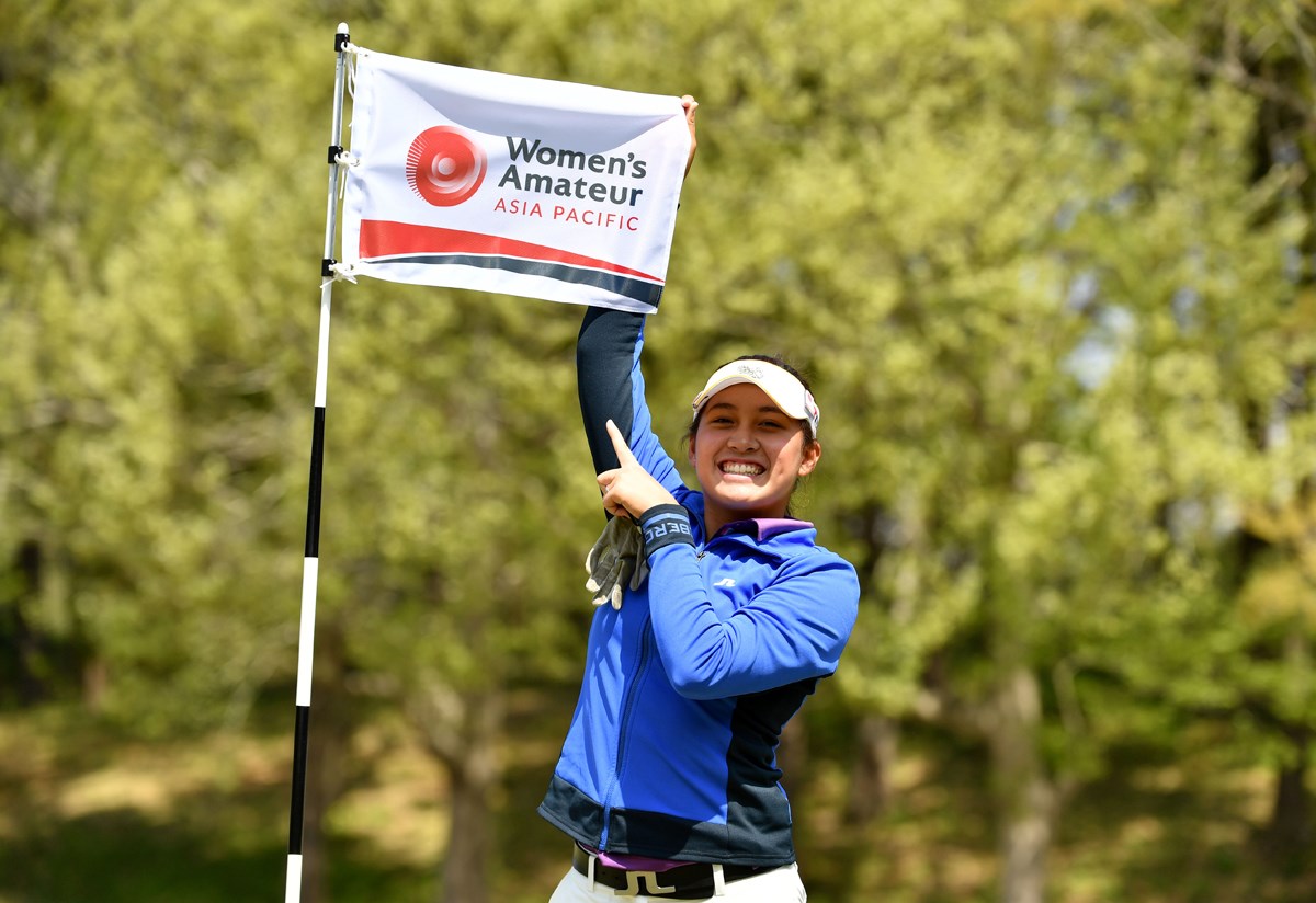 2019年 アジアパシフィック女子アマチュア選手権 事前 ティティクル・アッタヤ