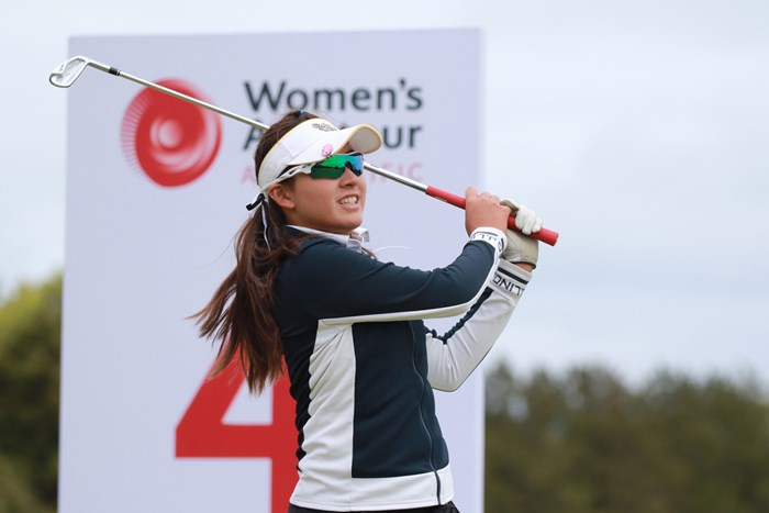 昨年覇者のアタヤ・ティティクルは2打差の2位 2019 アジアパシフィック女子アマチュアゴルフ選手権 3日目 アタヤ・ティティクル