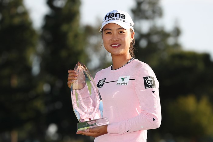 ミンジー・リーが今季初勝利を飾った(Yong Teck Lim/Getty Images) 2019年 ヒューゲルAirプレミア LAオープン 最終日 ミンジー・リー