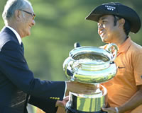 5打差の逆転で念願の日本一の座に＜片山晋呉＞ 日本オープンゴルフ選手権競技