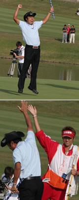 2005年 プレーヤーズラウンジ 片山晋呉