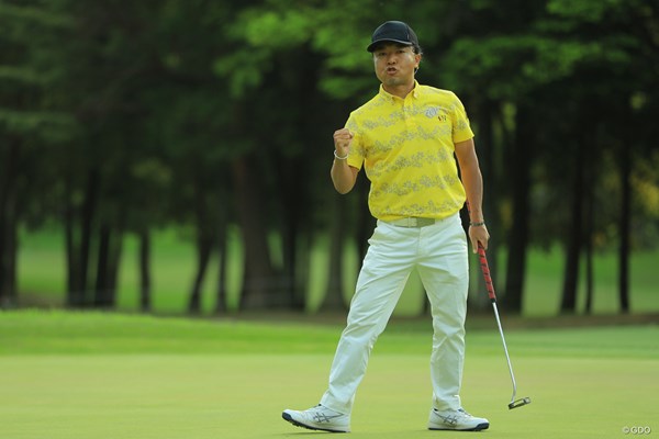 2019年 アジアパシフィックオープン選手権ダイヤモンドカップゴルフ 2日目 片山晋呉 片山晋呉は2日目に「69」。最終18番でバーディフィニッシュを決めた
