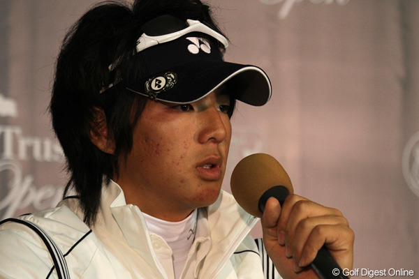 遼、PGA初戦は暗闇からのスタート