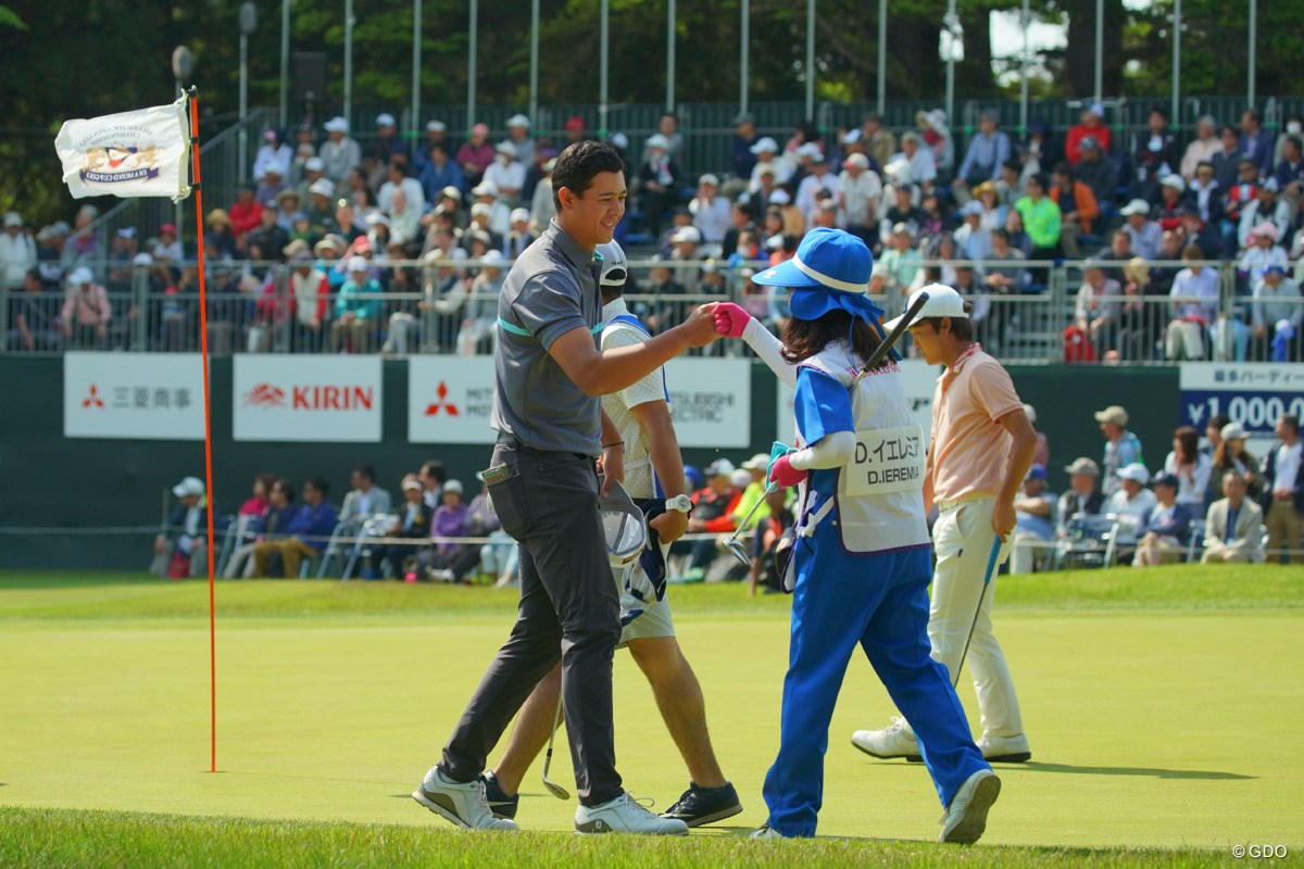 2019年 アジアパシフィックオープン選手権ダイヤモンドカップゴルフ 最終日 デンゼル・イエレミア