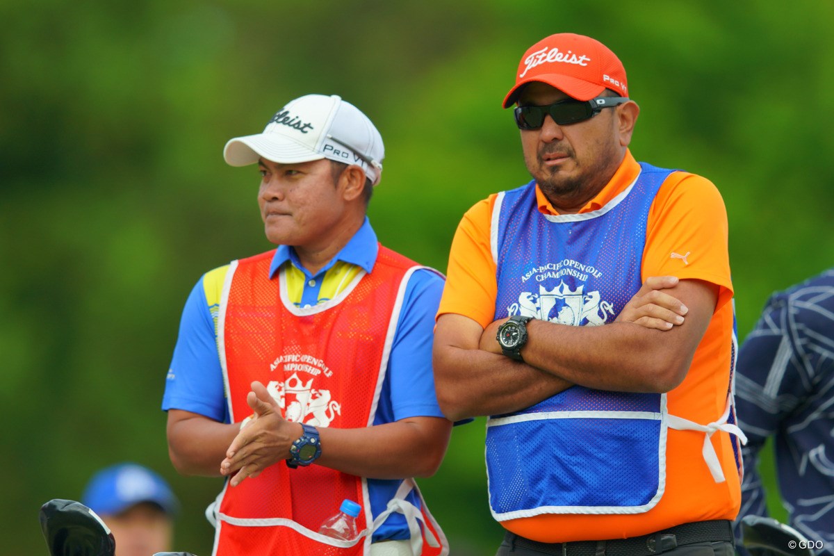2019年 アジアパシフィックオープン選手権ダイヤモンドカップゴルフ 最終日 キャディ