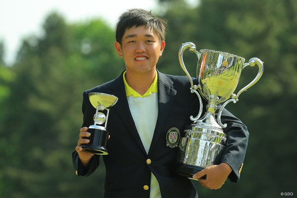 2019年 アジアパシフィックオープン選手権ダイヤモンドカップゴルフ 最終日 米澤蓮 アマチュアの米澤蓮は1打差でツアー優勝の快挙を逃した