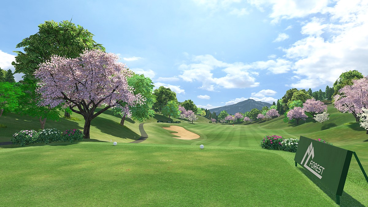 「みんなのGOLF VR」コース画像