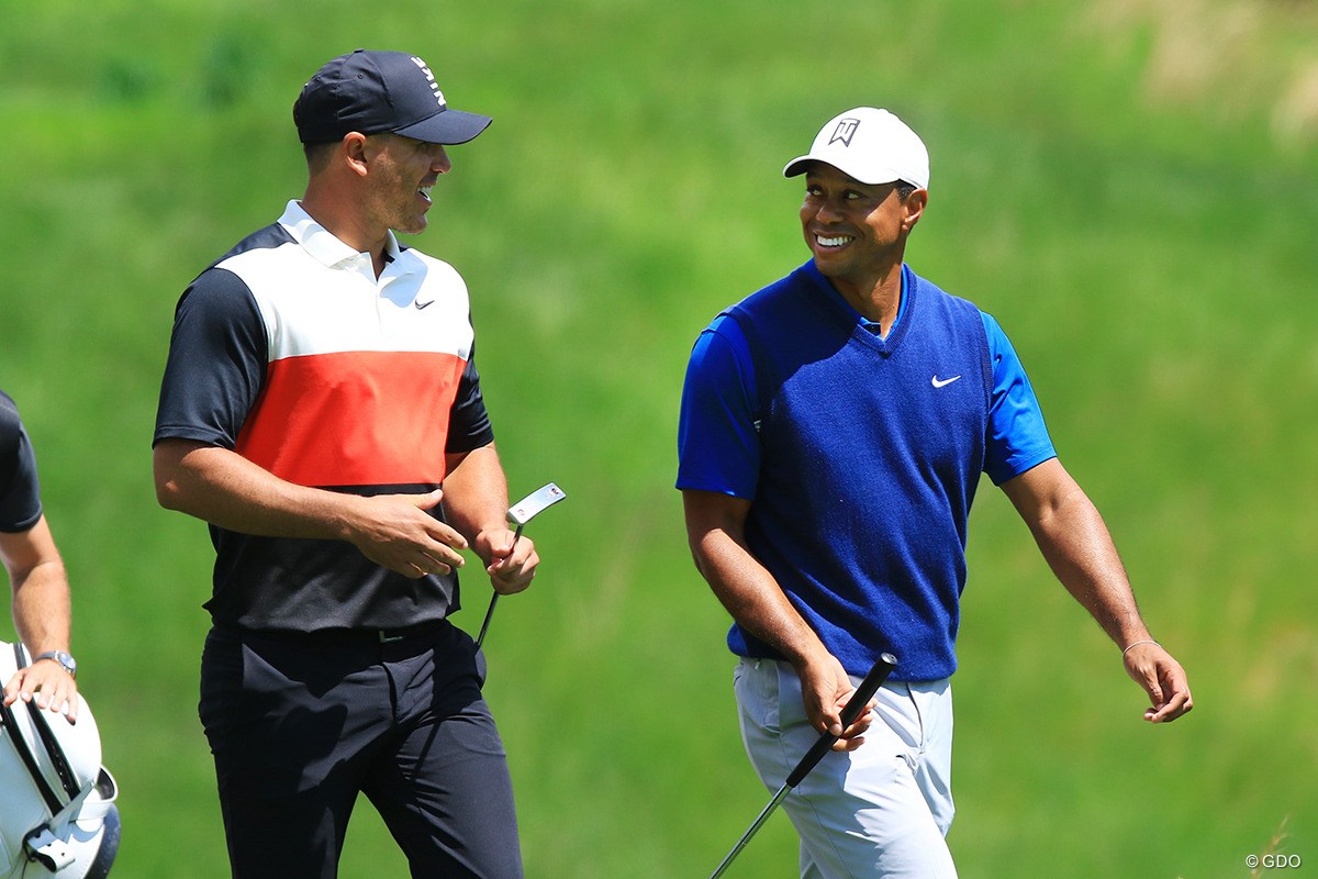 2019年 全米プロゴルフ選手権 初日 ブルックス・ケプカ＆タイガー・ウッズ
