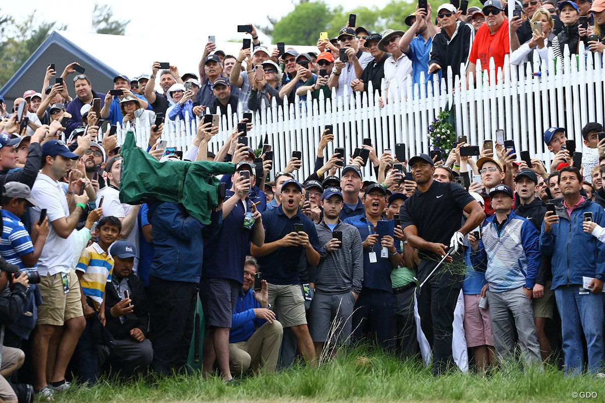 2019年 全米プロゴルフ選手権 2日目 タイガー・ウッズ