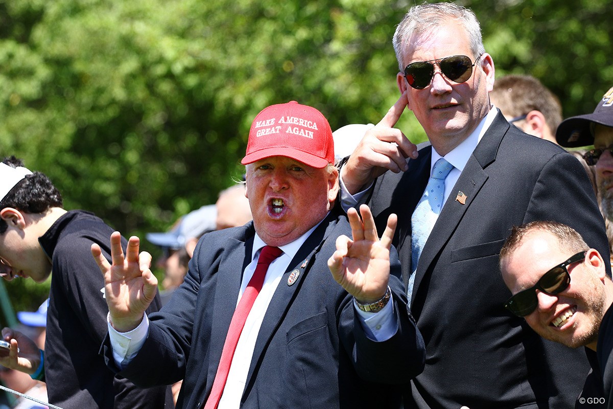2019年 全米プロゴルフ選手権 3日目 トランプ＆SP