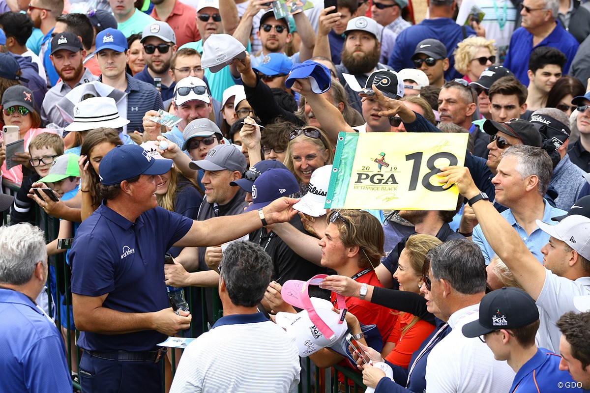 2019年 全米プロゴルフ選手権 最終日 フィル・ミケルソン