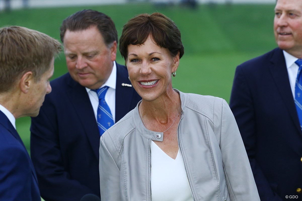 2019年 全米プロゴルフ選手権 最終日 全米プロゴルフ協会会長 スージー・ウェイリー