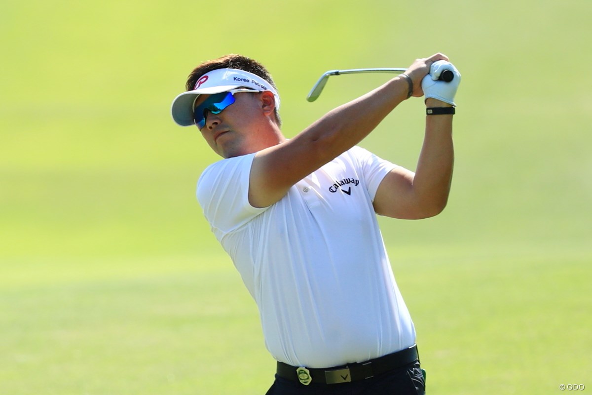2019年 関西オープンゴルフ選手権競技 2日目 リュー・ヒョヌ