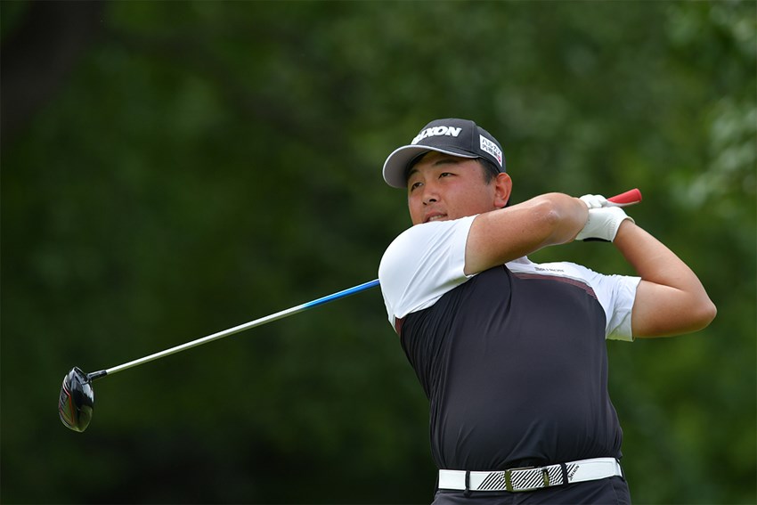 単独トップで滑り出した村山駿 提供 大会広報 19年 太平洋クラブチャレンジトーナメント 初日 村山駿 フォトギャラリー Gdo