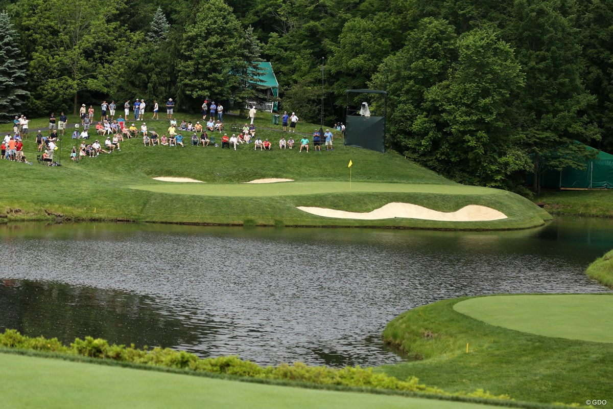 2019年 ザ・メモリアルトーナメント 事前 ミュアフィールドビレッジGC12番ホール