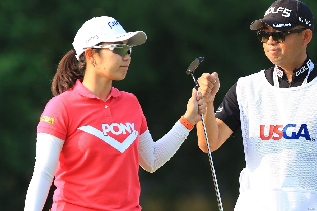 2019年 全米女子オープン 初日 比嘉真美子
