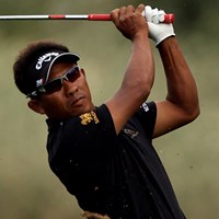 アジアゴルフ界でもトップクラスのトンチャイ・ジェイディが首位に浮上した（Ross Kinnaird/Getty Images） 2010年 オメガドバイデザートクラシック初日 トンチャイ・ジェイディ