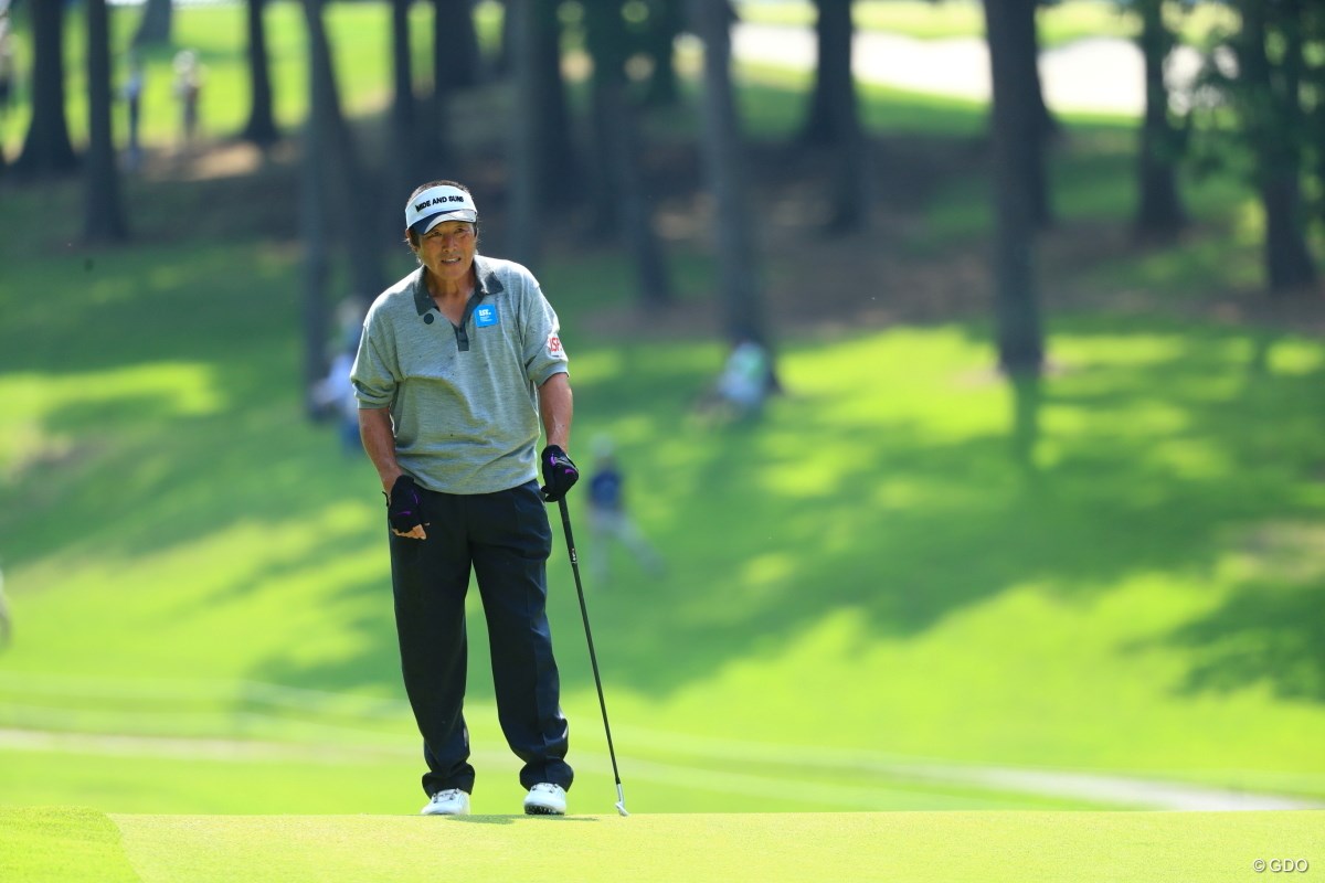2019年 日本ツアー選手権 森ビル杯 Shishido Hills 初日 尾崎将司