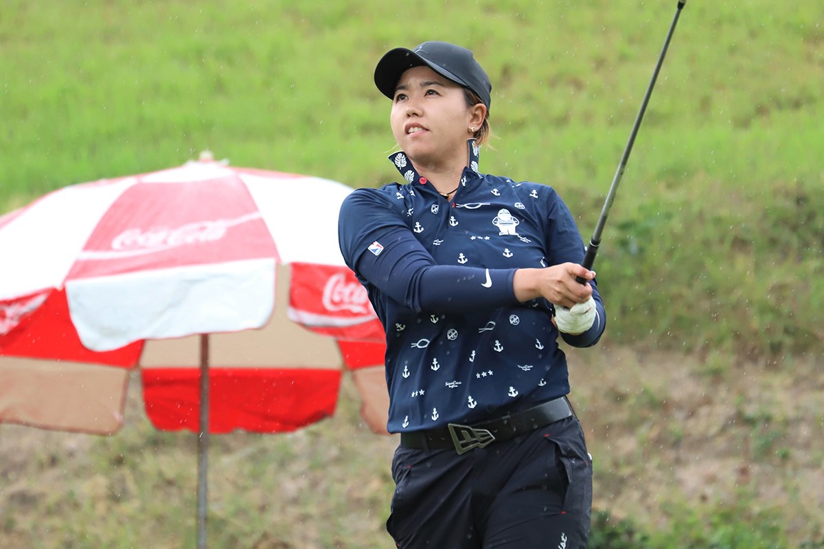 2019年 日医工女子オープン 2日目 山城奈々