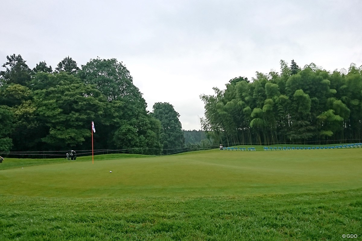 2019年 日本ツアー選手権 森ビル杯 Shishido Hills 3日目 16番グリーン