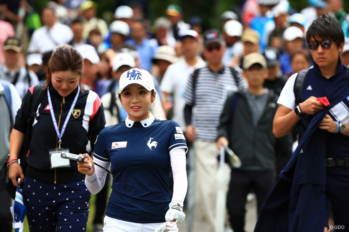 2019年 宮里藍サントリーレディスオープンゴルフトーナメント 3日目 イ・ボミ