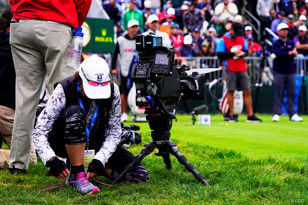 2019年 全米オープン 最終日 カメラマン