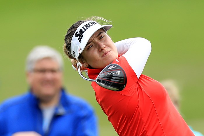 ハンナ・グリーンが首位を守った (David Cannon/Getty Images) 2019年 KPMG女子PGA選手権 2日目 ハンナ・グリーン