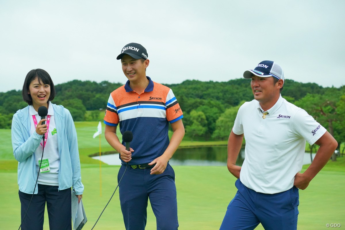 2019年 ダンロップ・スリクソン福島オープン 3日目 星野陸也 秋吉翔太