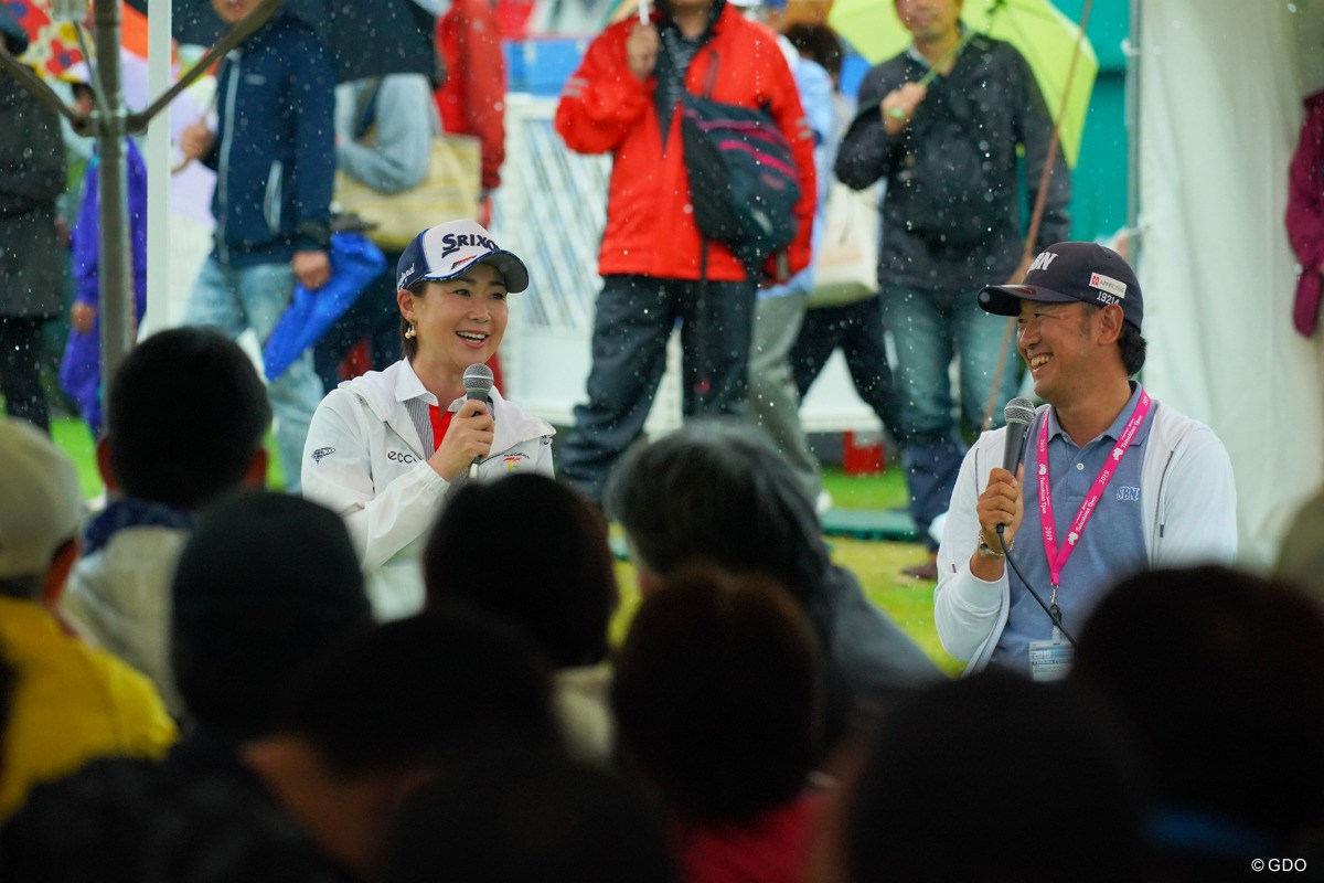 2019年 ダンロップ・スリクソン福島オープン 最終日 古閑美保 田島創志
