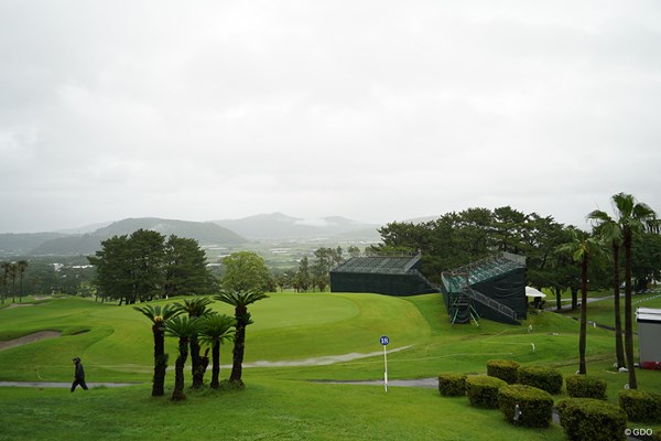 2019年 日本プロゴルフ選手権大会 事前 九州地方の豪雨に見舞われた会場