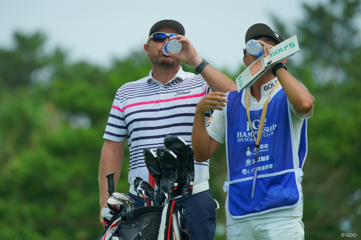 2019年 日本プロゴルフ選手権大会 2日目 デービッド・ブランスドン
