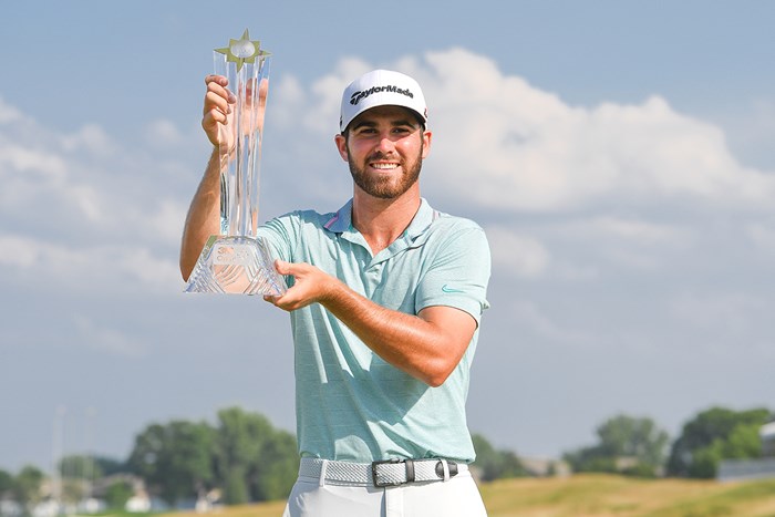 マシュー・ウルフがプロ3戦目で初優勝を遂げた (Ben Jared/PGA TOUR via Getty Images) 2019年 3Mオープン 最終日 マシュー・ウルフ