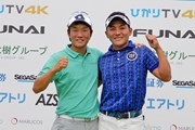 2019年 ひかりTV 4K・FUNAI ダブルスゴルフ選手権 浅地洋佑（左）＆池村寛世