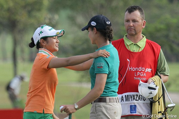 2010年 ホンダPTT LPGAタイランド 初日 藍とオチョア