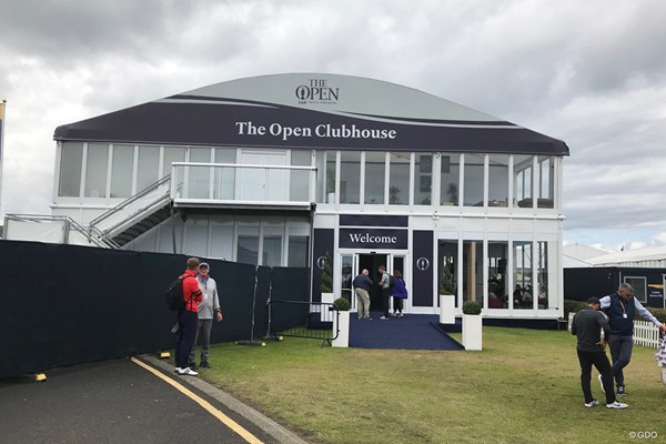 2019年 全英オープン 3日目 The-Open-Clubhouse これが選手用のホスピタリティ施設