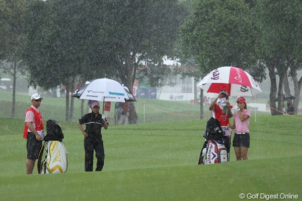 2010年 ホンダPTT LPGAタイランド 3日目 宮里藍、上田桃子