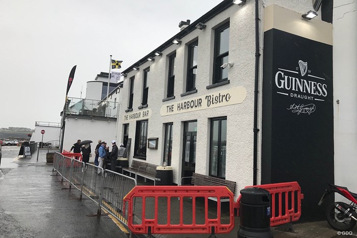 街外れの港にあった「The Harbour Bar」へ 2019年 全英オープン 最終日  ポートラッシュ