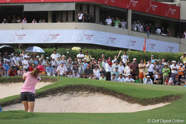 2010年 ホンダPTT LPGAタイランド 3日目 上田桃子