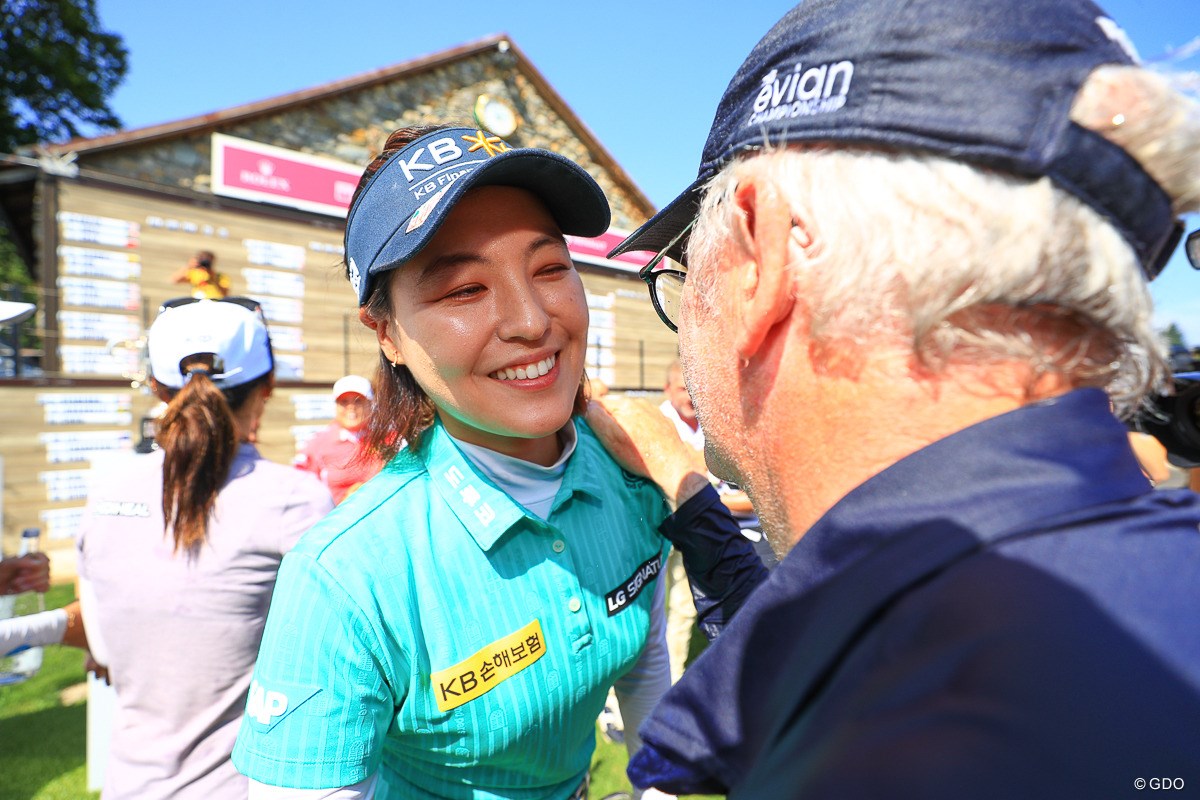 2019年 エビアン選手権 事前 チョン・インジ