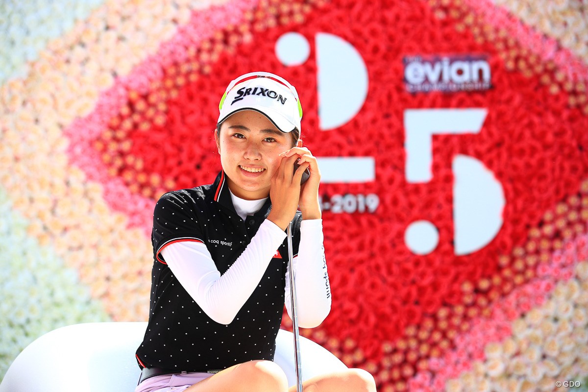 2019年 エビアン選手権 事前 安田祐香