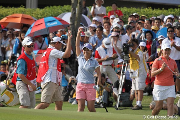 2010年 ホンダPTT LPGAタイランド 最終日 宮里藍