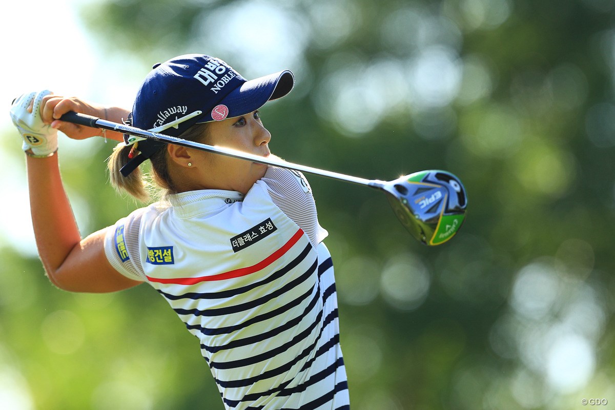 2019年 エビアン選手権 初日 イ・ジョンウン6
