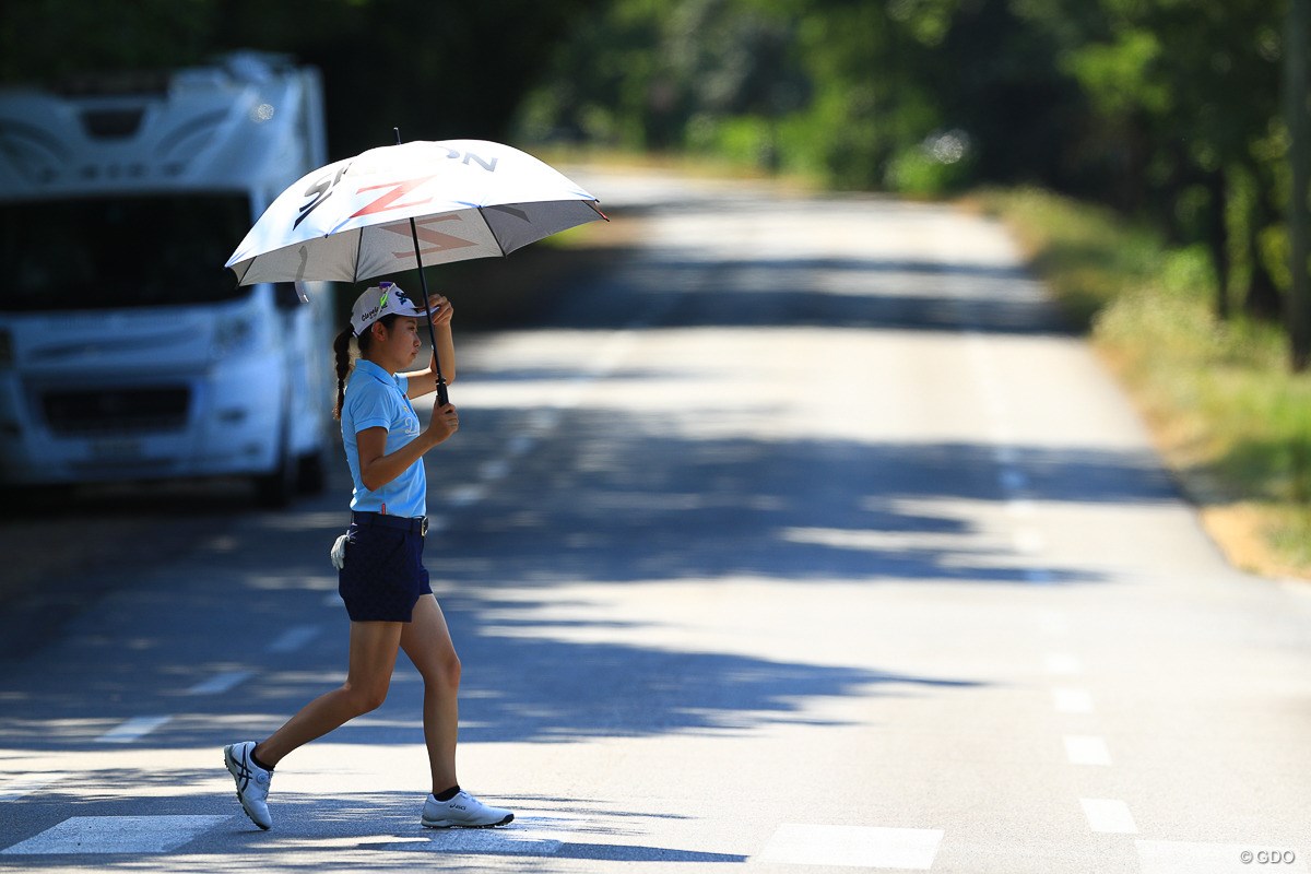 2019年 エビアン選手権 2日目 安田祐香