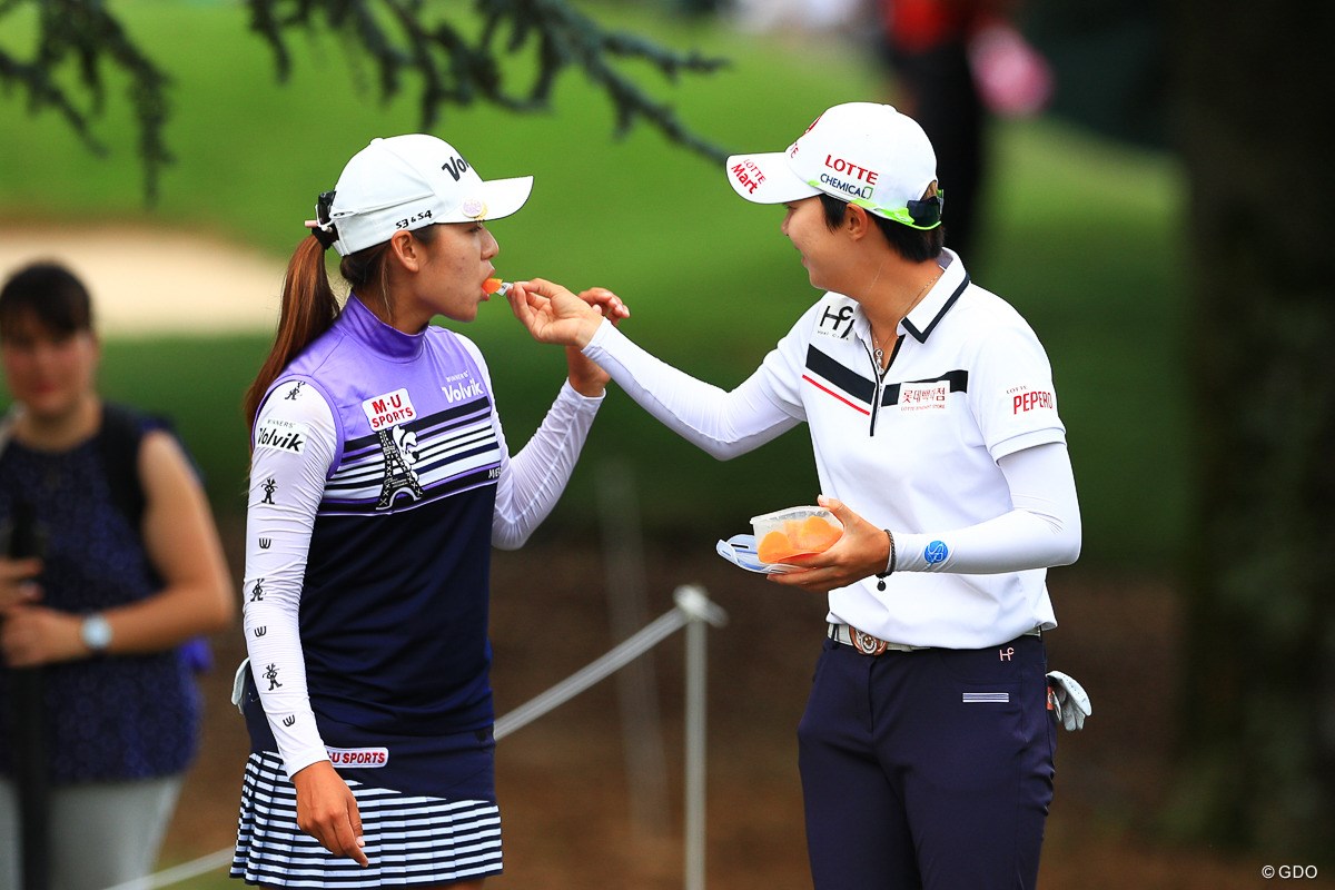 2019年 エビアン選手権 3日目 キム・ヒョージュ