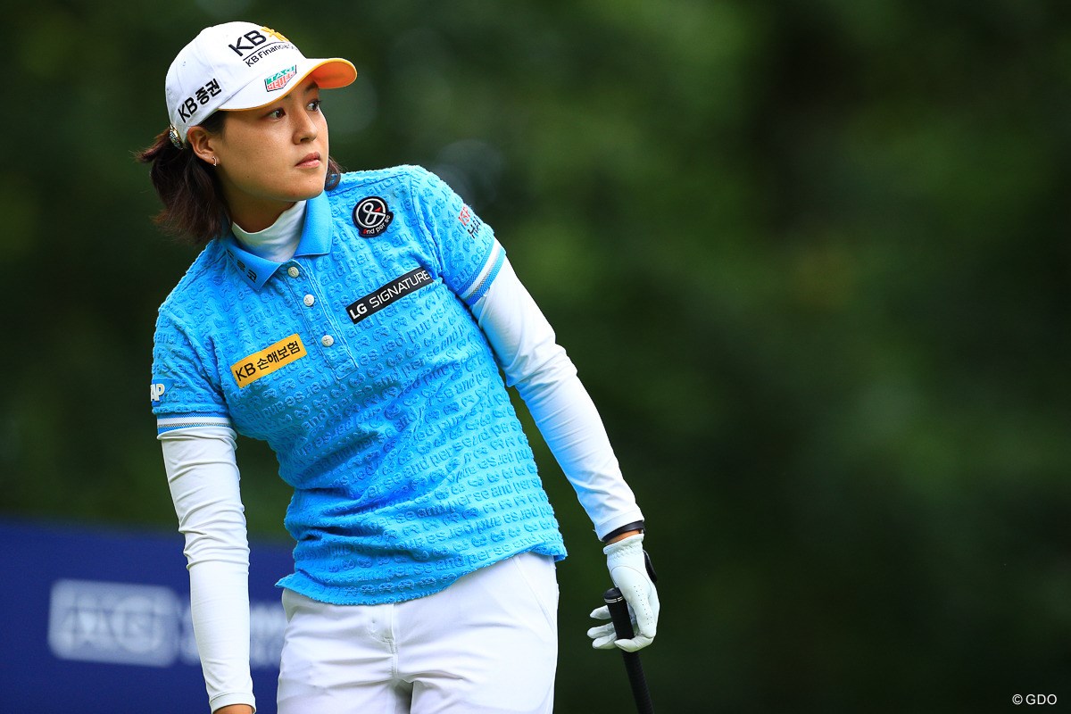 2019年 AIG全英女子オープン 初日 チョン・インジ